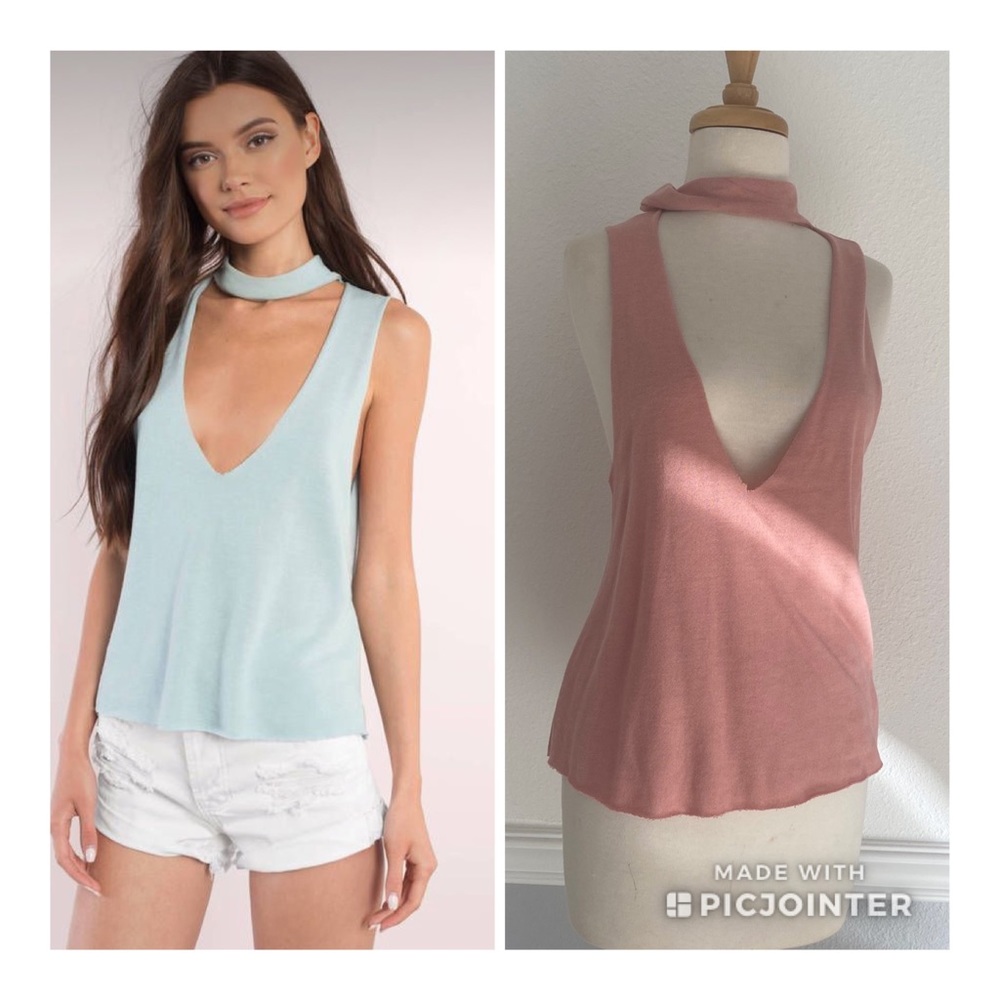 Choker Tank Top